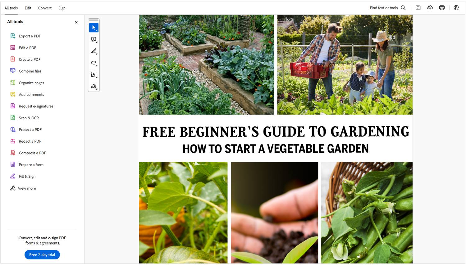 pdf para jardinería